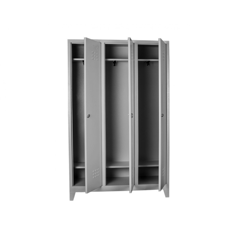 Ekonomik 3'lü Metal İşçi Dolabı