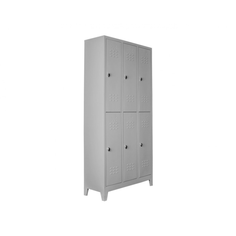 Ekonomik 6'lı Metal İşçi Dolabı